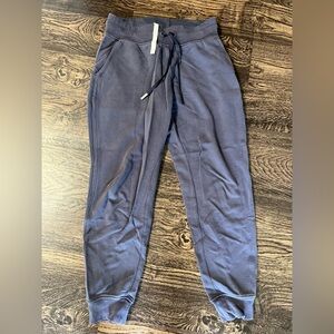 lululemon athletica  Navy Joggers and heathered grey sweat short